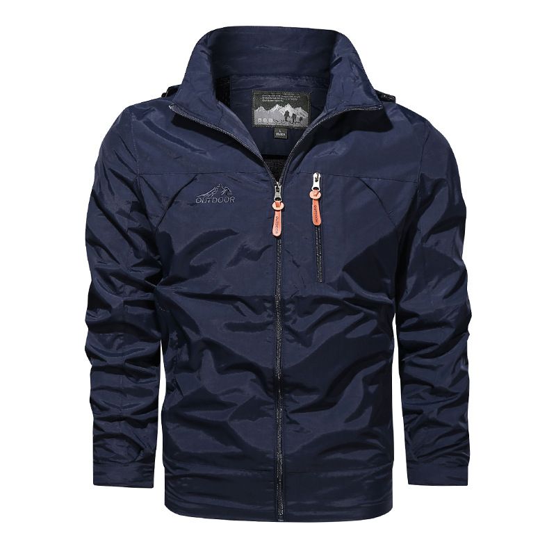 Winter Men Jacket Coat Cotton Windbreaker Hoodie Winter Jacket Men With Zipper Coats