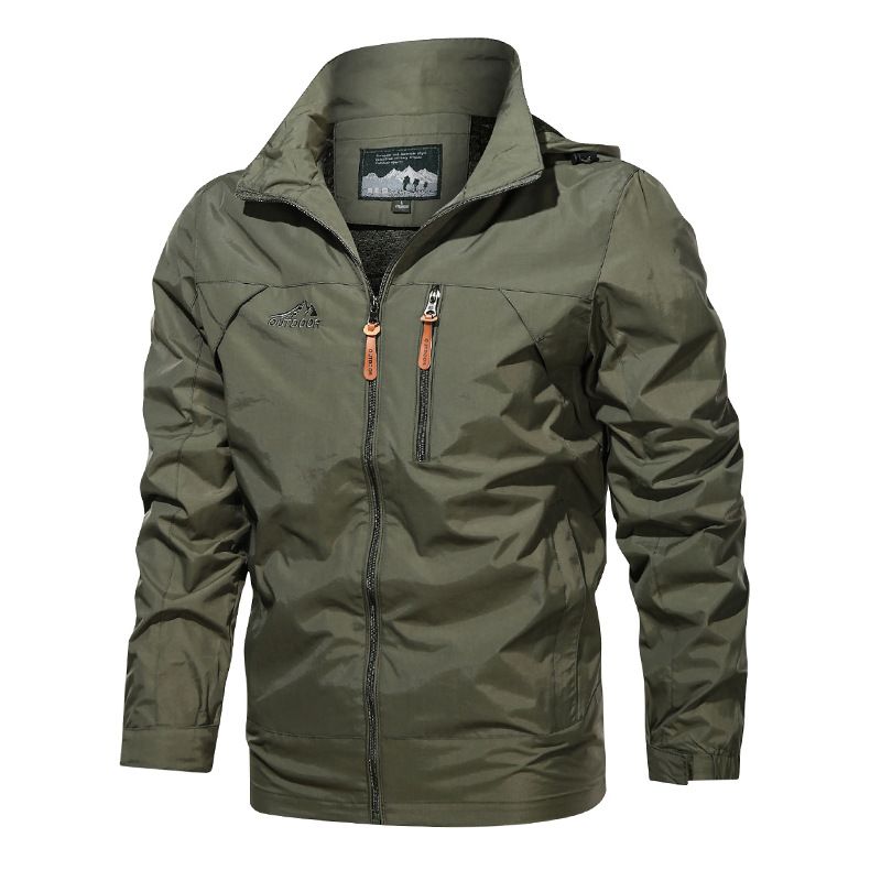 Winter Men Jacket Coat Cotton Windbreaker Hoodie Winter Jacket Men With Zipper Coats