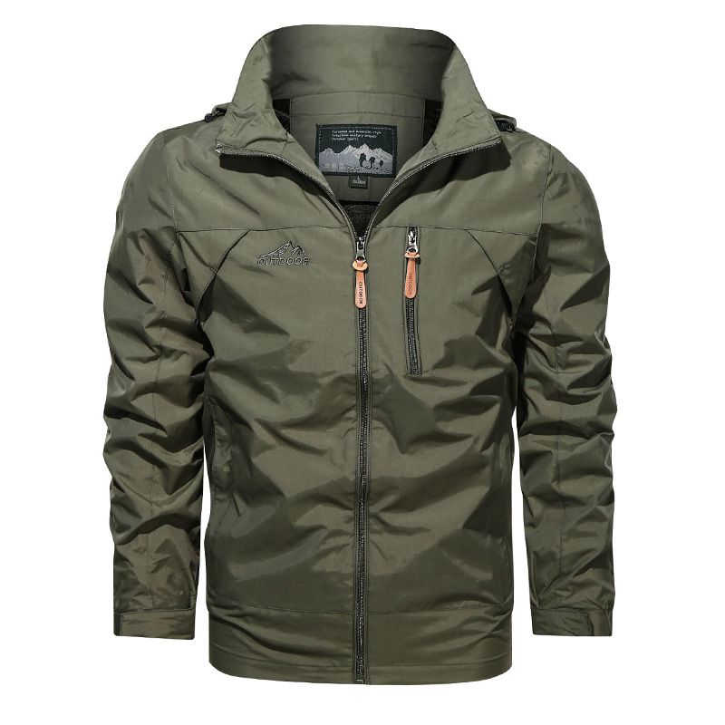 Winter Men Jacket Coat Cotton Windbreaker Hoodie Winter Jacket Men With Zipper Coats