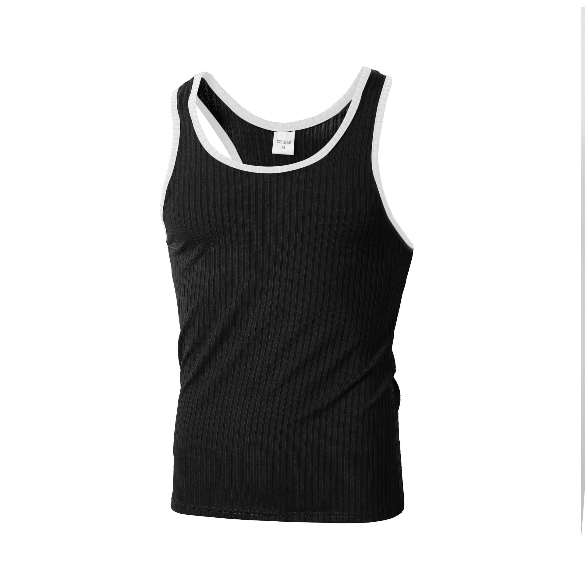 Summer Quick Dry Breathable Fitness Slim vest men's lightweight simple vestT-Shirts