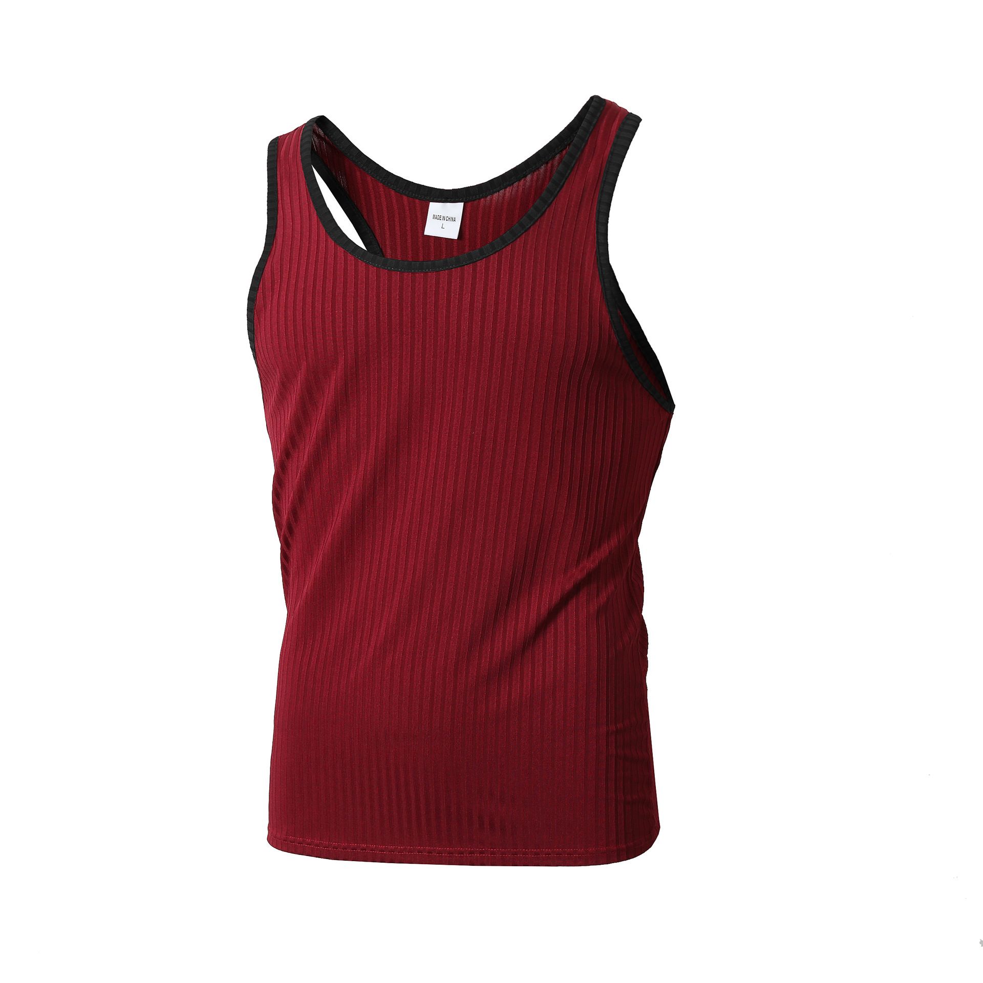 Summer Quick Dry Breathable Fitness Slim vest men's lightweight simple vestT-Shirts