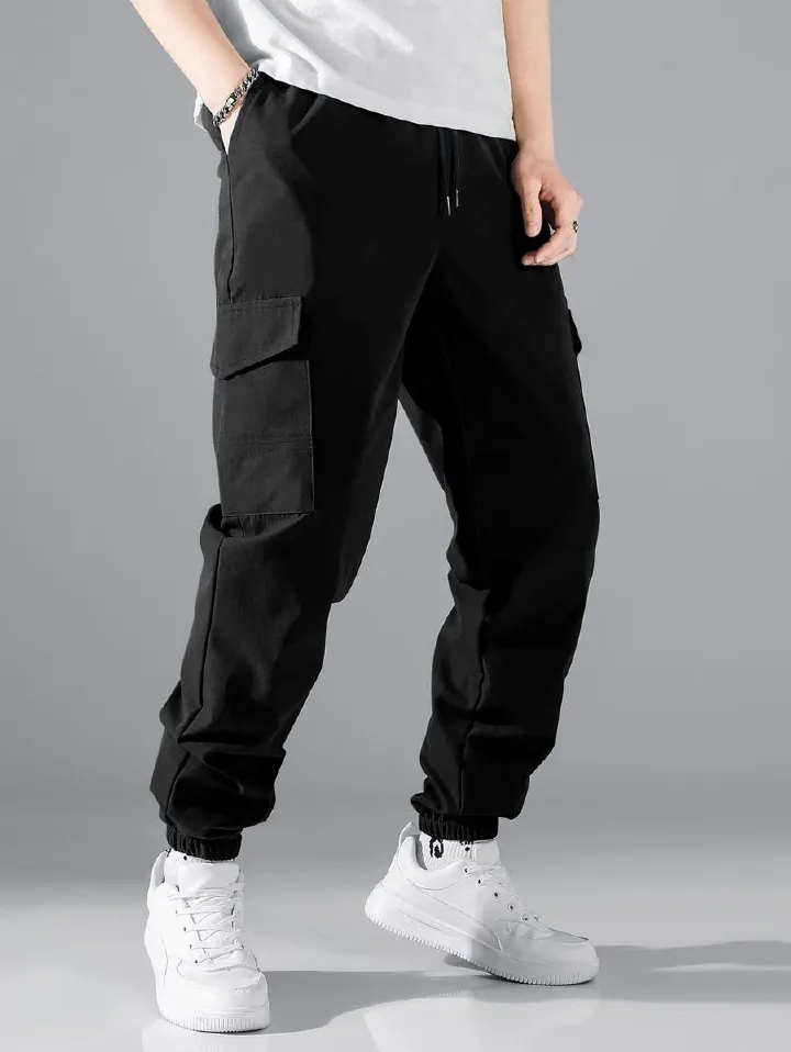 Mans Pleated Baggy Straight Track, Sweat Trousers for Man Custom Wide Leg Loose Fit Pants Polyester Jersey Jeans