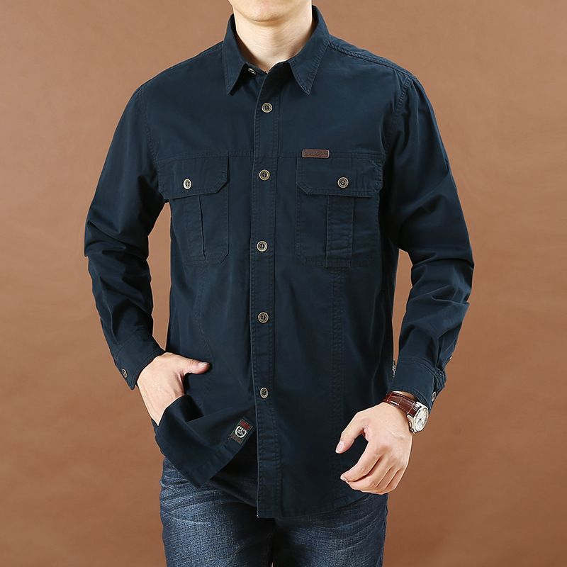 Men's Full Sleeve Tactical Cotton Shirt Men short POLO Sport Uniform Hiking Climbing Hunting Outdoor Casual Formal Dress tee   Coats