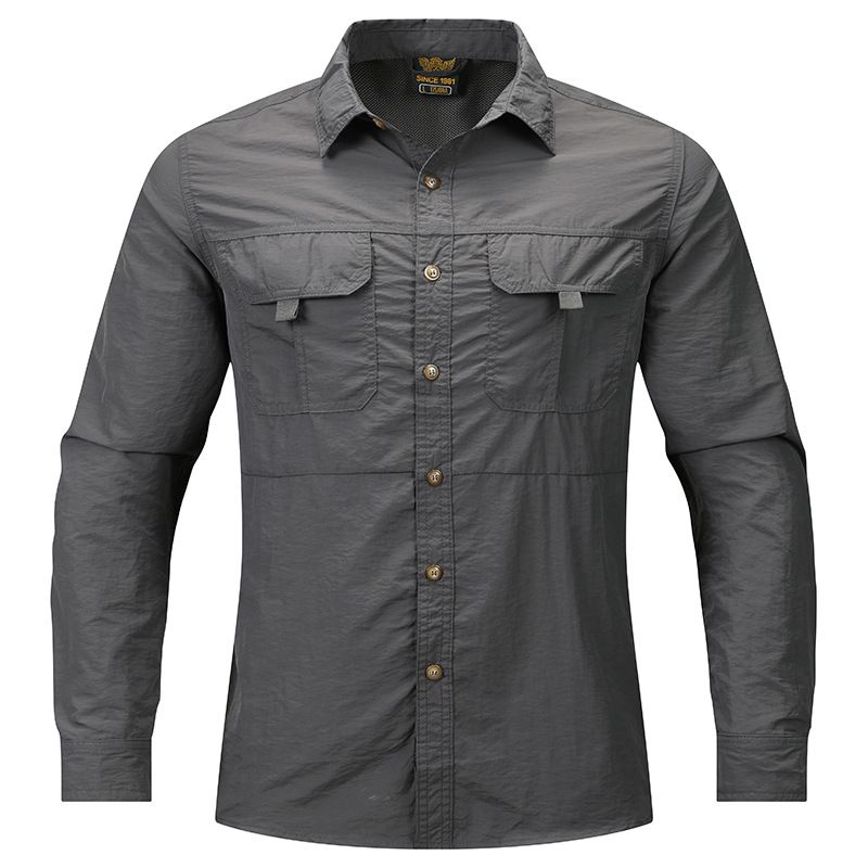Men's Full Sleeve Tactical Cotton Shirt Men short POLO Sport Uniform Hiking Climbing Hunting Outdoor Casual Formal Dress tee   Coats