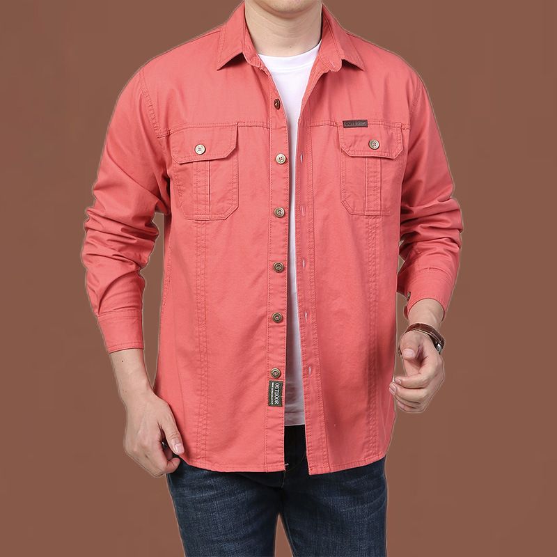 Men's Full Sleeve Tactical Cotton Shirt Men short POLO Sport Uniform Hiking Climbing Hunting Outdoor Casual Formal Dress tee   Coats