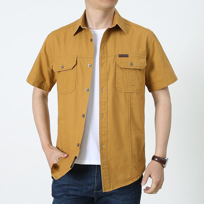 Men's Full Sleeve Tactical Cotton Shirt Men short POLO Sport Uniform Hiking Climbing Hunting Outdoor Casual Formal Dress tee   Coats