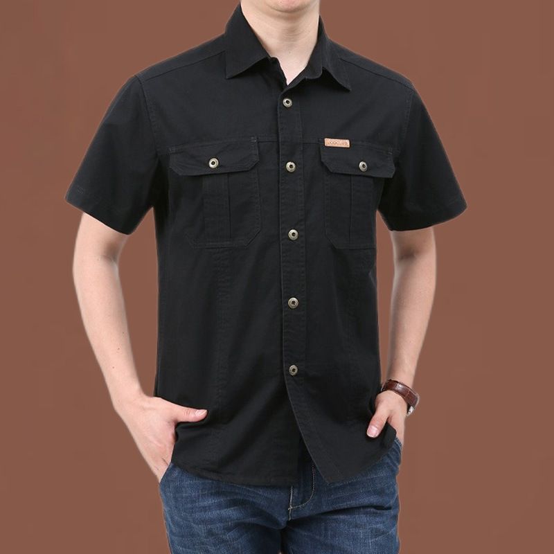 Men's Full Sleeve Tactical Cotton Shirt Men short POLO Sport Uniform Hiking Climbing Hunting Outdoor Casual Formal Dress tee   Coats