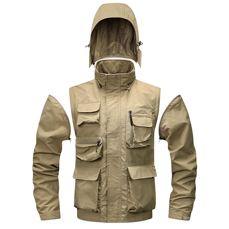 Fashion Men's Casual Windbreaker Jackets Hooded Jacket Man Waterproof Outdoor Soft Winter Coat Clothing Warm Plus size Coats