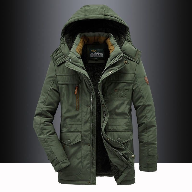 Fashion Men's Casual Windbreaker Jackets Hooded Jacket Man Waterproof Outdoor Soft Winter Coat Clothing Warm Plus size Coats