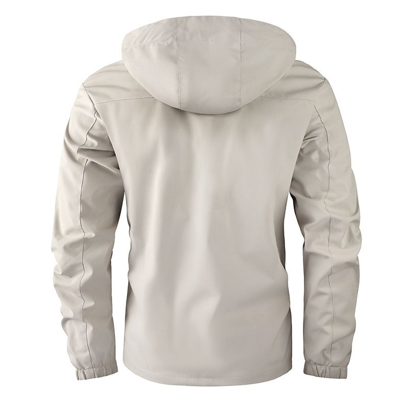 Fashion Men's Casual Windbreaker Jackets Hooded Jacket Man Waterproof Outdoor Soft Winter Coat Clothing Warm Plus size Coats