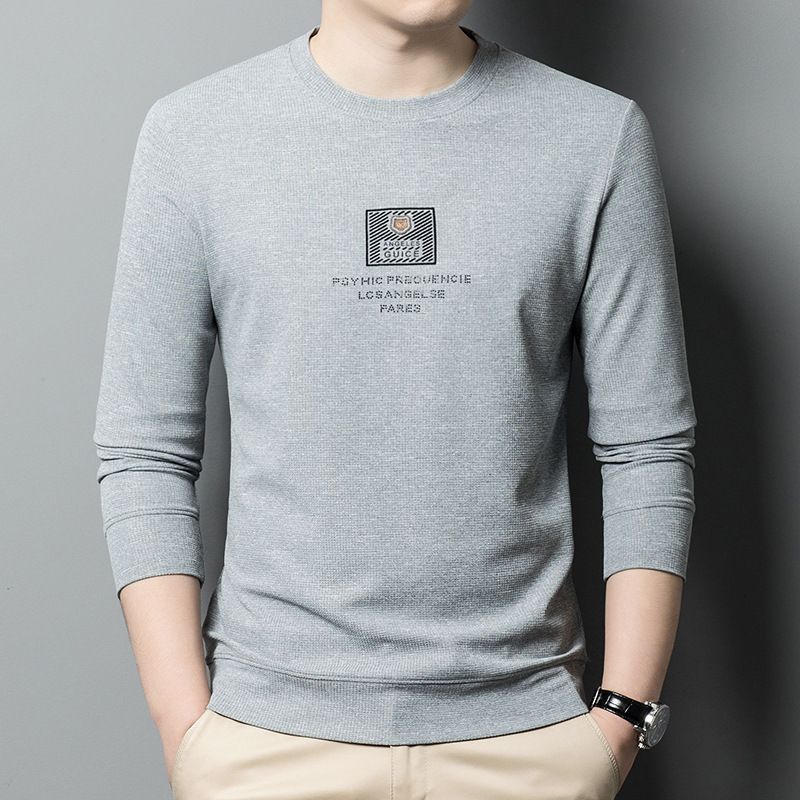 New arrivals custom long sleeve tshirt cotton full sleeves long sleeve t-shirts for men  T-Shirts