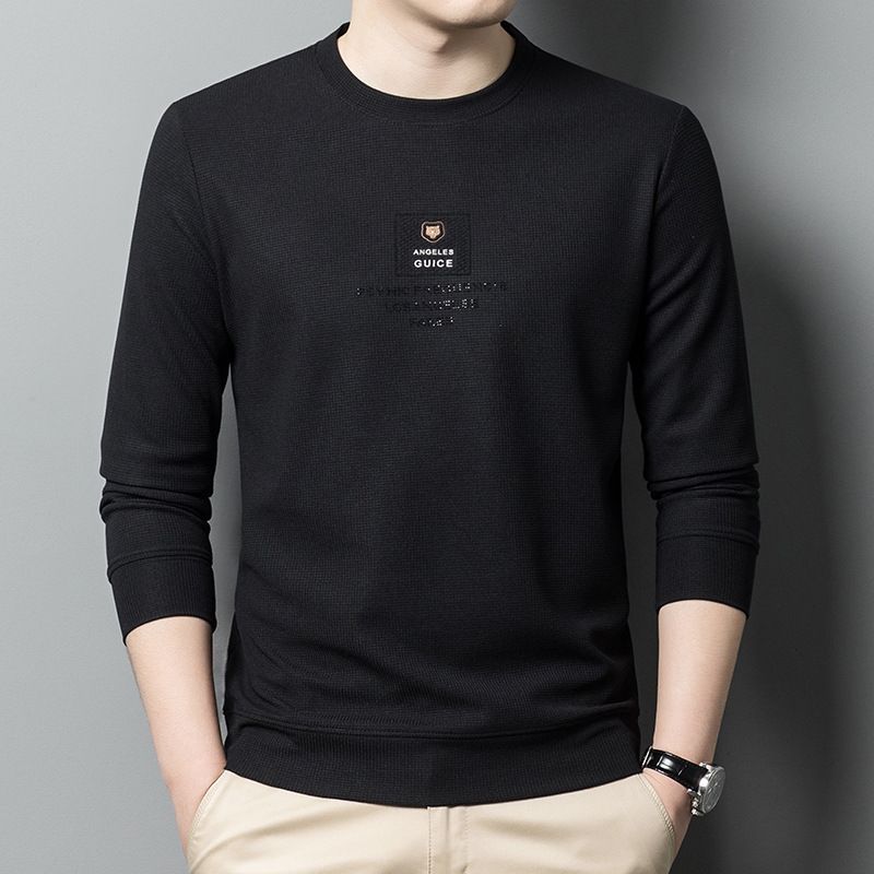 New arrivals custom long sleeve tshirt cotton full sleeves long sleeve t-shirts for men  T-Shirts