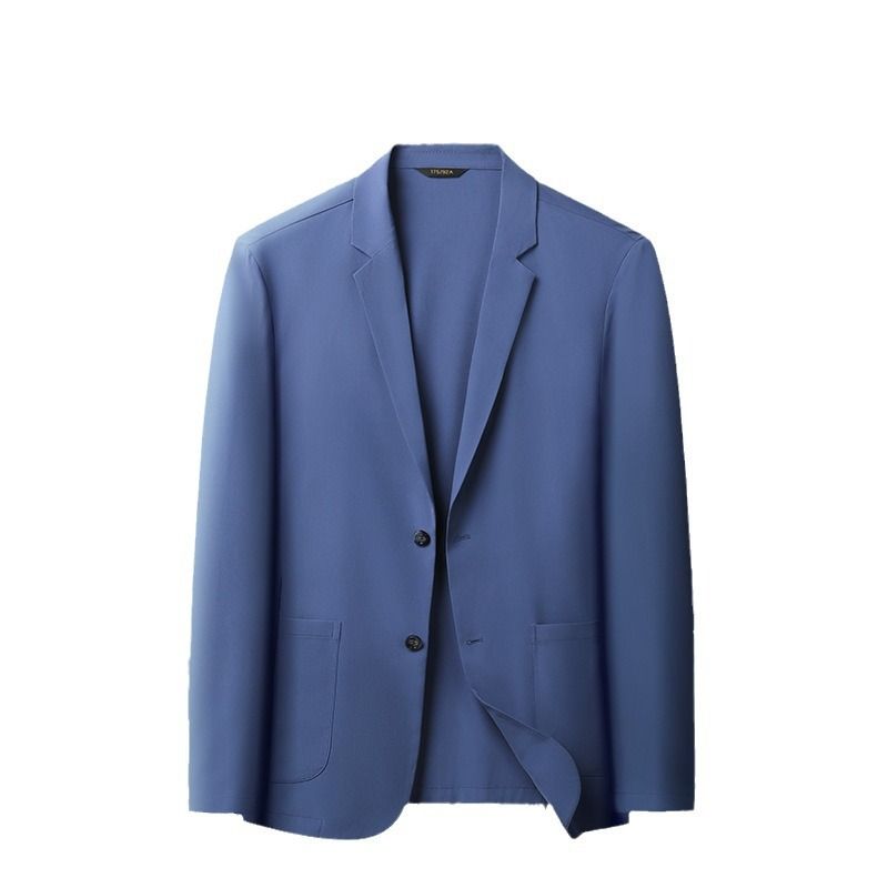 Summer new casual small suit for men Plus size sunscreen light mature business Blazer Coats