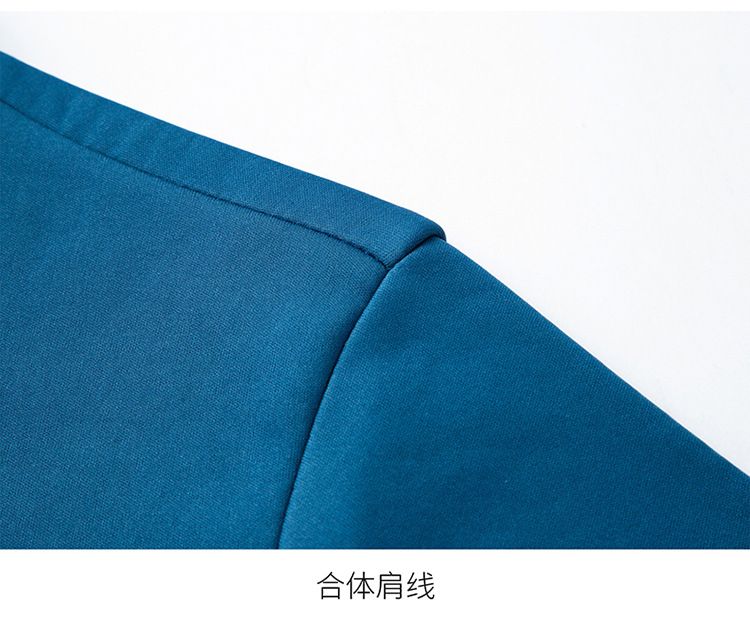 Wholesale high quality solid color zipper Tshirt Mens Custom Logo Long Sleeve Plain Work Polo T-Shirts