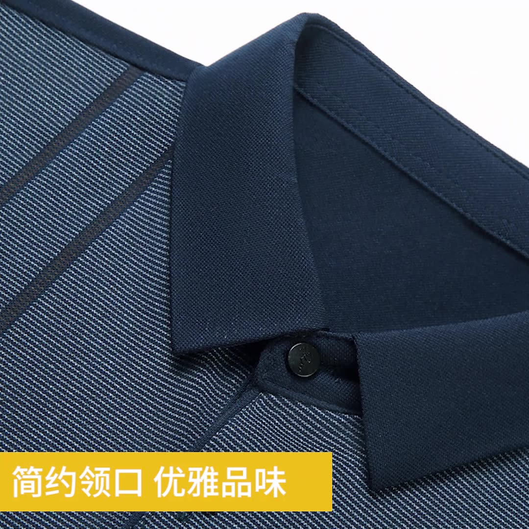 High Quality Pique cotton Muscle Polo Tee Stretch Long Sleeve Workout Tee Casual Men Slim Fit Polo Shirt Custom   T-Shirts