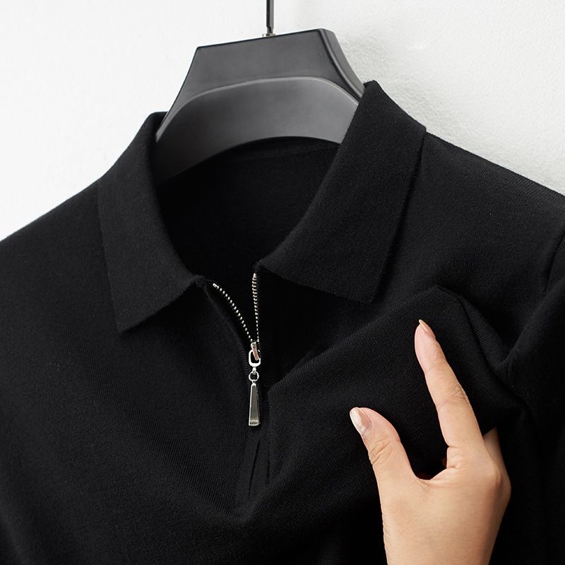 Cotton Mens Golf Polo Shirt Polo Blank Embroidered High Quality Camisas Polyester Men  Sweatshirts