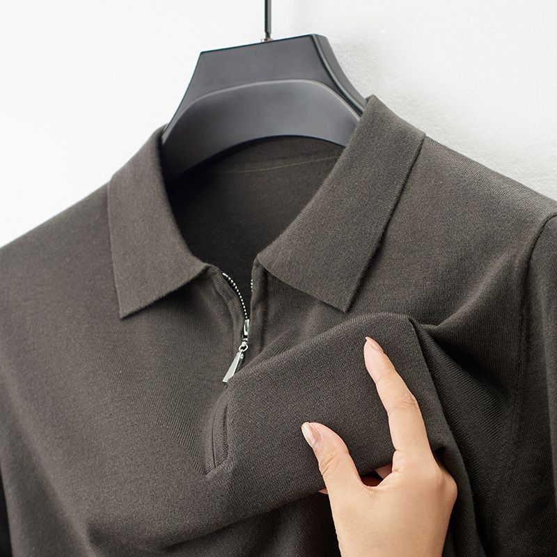 Cotton Mens Golf Polo Shirt Polo Blank Embroidered High Quality Camisas Polyester Men  Sweatshirts