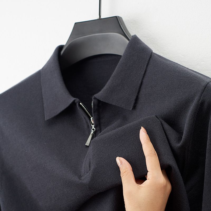 Cotton Mens Golf Polo Shirt Polo Blank Embroidered High Quality Camisas Polyester Men  Sweatshirts