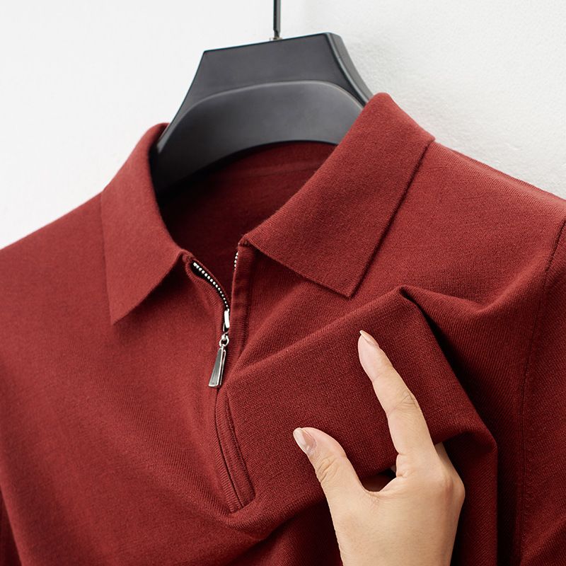 Cotton Mens Golf Polo Shirt Polo Blank Embroidered High Quality Camisas Polyester Men  Sweatshirts