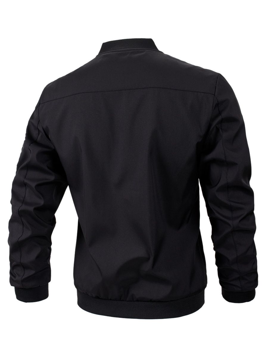 Custom Men's Jacket Windproof Autumn Long Sleeve Casual Jacket Coat Baseball Bomber Jackets