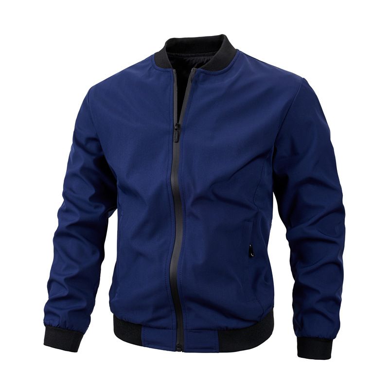 Custom Men's Jacket Windproof Autumn Long Sleeve Casual Jacket Coat Baseball Bomber Jackets