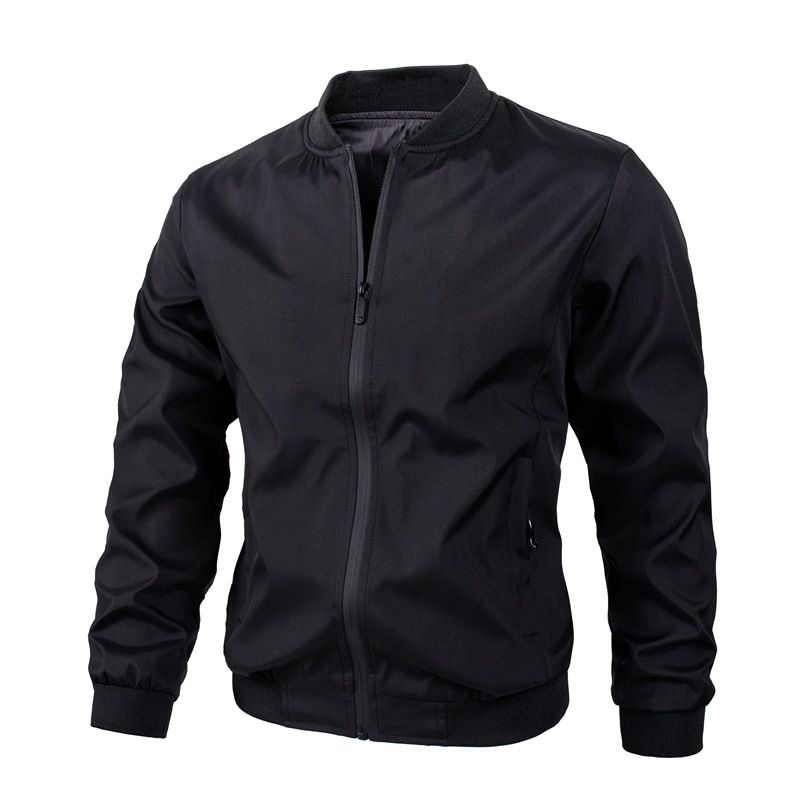 Custom Men's Jacket Windproof Autumn Long Sleeve Casual Jacket Coat Baseball Bomber Jackets