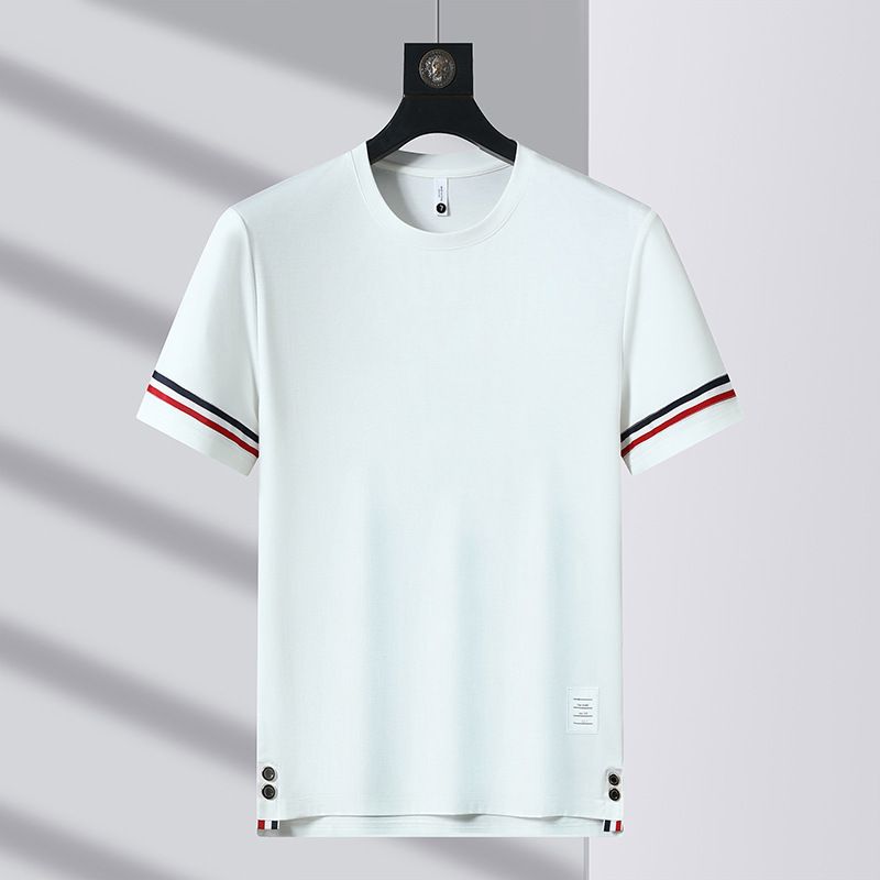 Wholesale Quick Dry Soft Sport Running O-neck Comfy T-Shirts Gym Breathable Polyester Spandex T-shirt