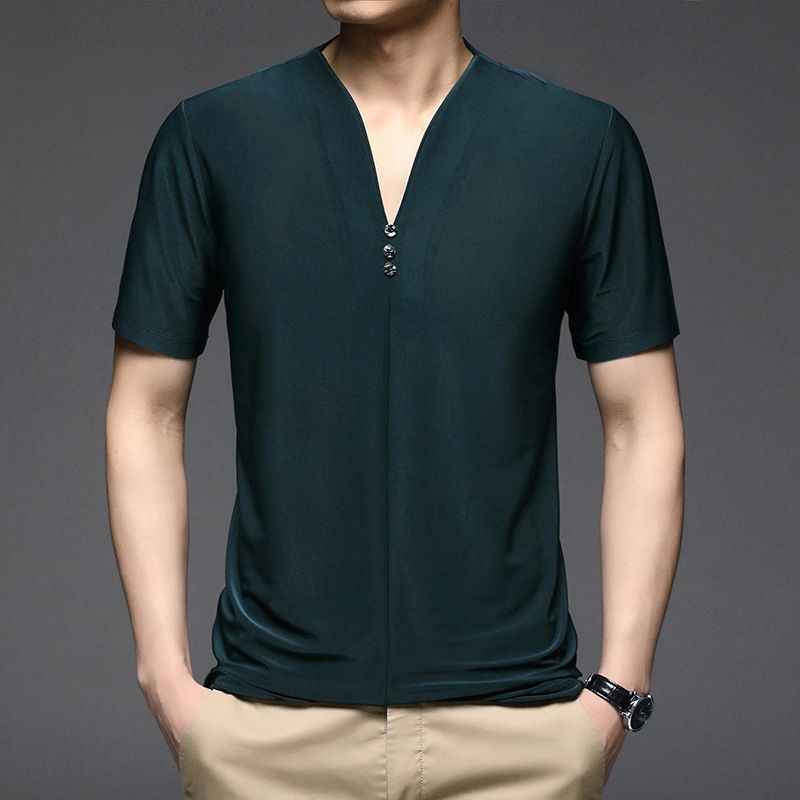 Summer new arrival crew neck short sleeve slim fit man's 4XL man shirt T-Shirts