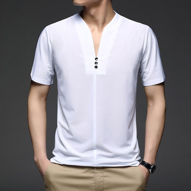 Summer new arrival crew neck short sleeve slim fit man's 4XL man shirt T-Shirts