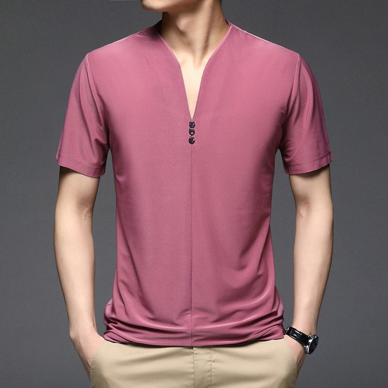 Summer new arrival crew neck short sleeve slim fit man's 4XL man shirt T-Shirts