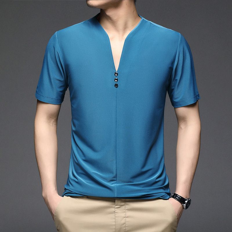 Summer new arrival crew neck short sleeve slim fit man's 4XL man shirt T-Shirts