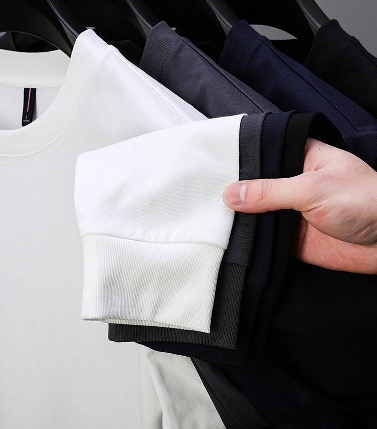 Summer men's short sleeved polo shirt business lapel men's polo shirt men's short sleeved T-shirt