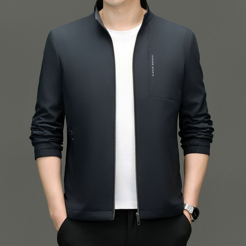 Custom Spring Light weight Men Casual polyester Jackets custom Windbreaker with hood for men Coats
