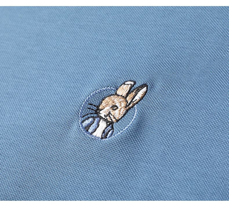 Anti-dirt fabric casual new Summer shirt men's short-sleeved T shirt cotton men T shirt