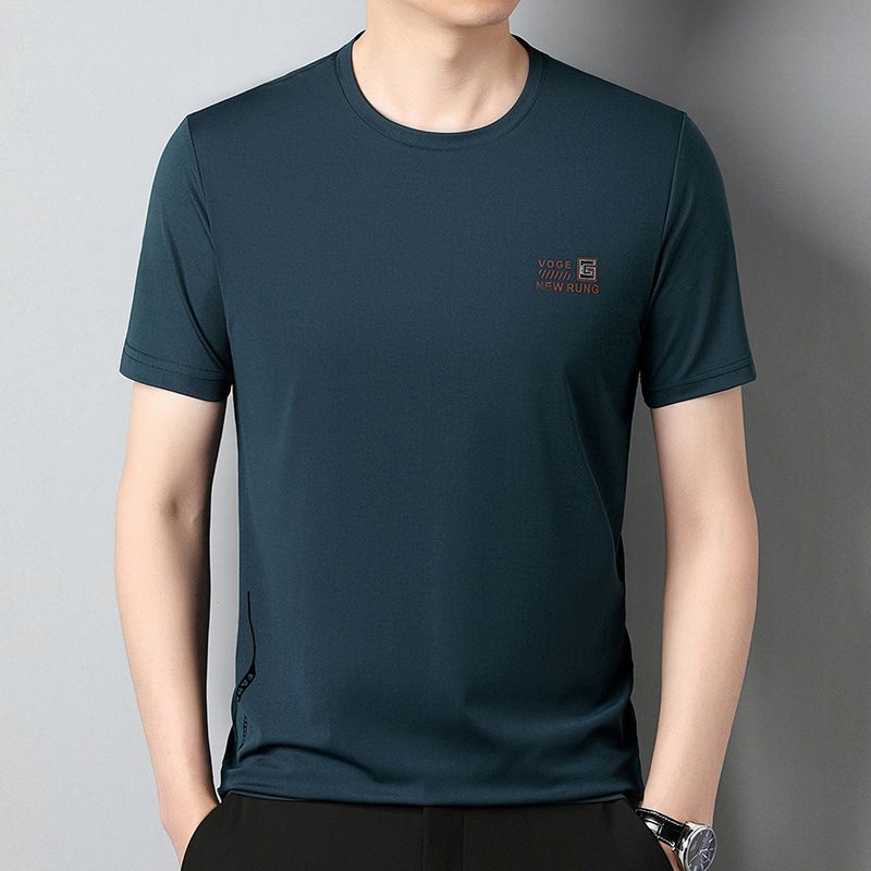 custom men t shirt and shorts 100% cotton custom logo printed t shirt