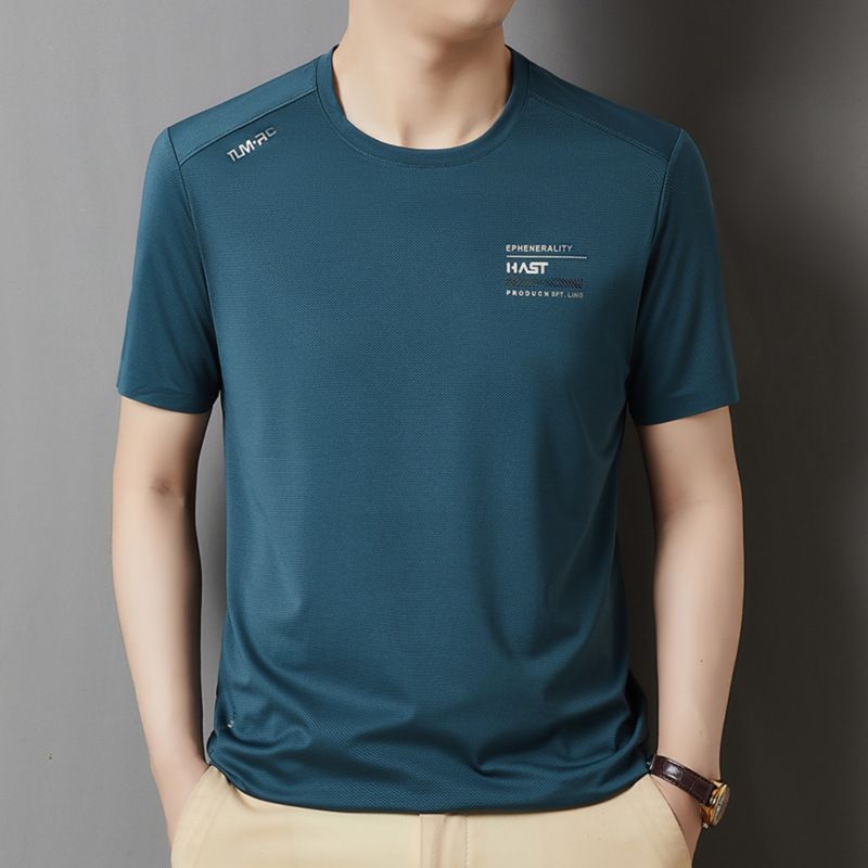 Factory Good quality Sublimation white polyester shirt 100% polyester shirt cotton feel Dye sublimation t shirt blank T-Shirts