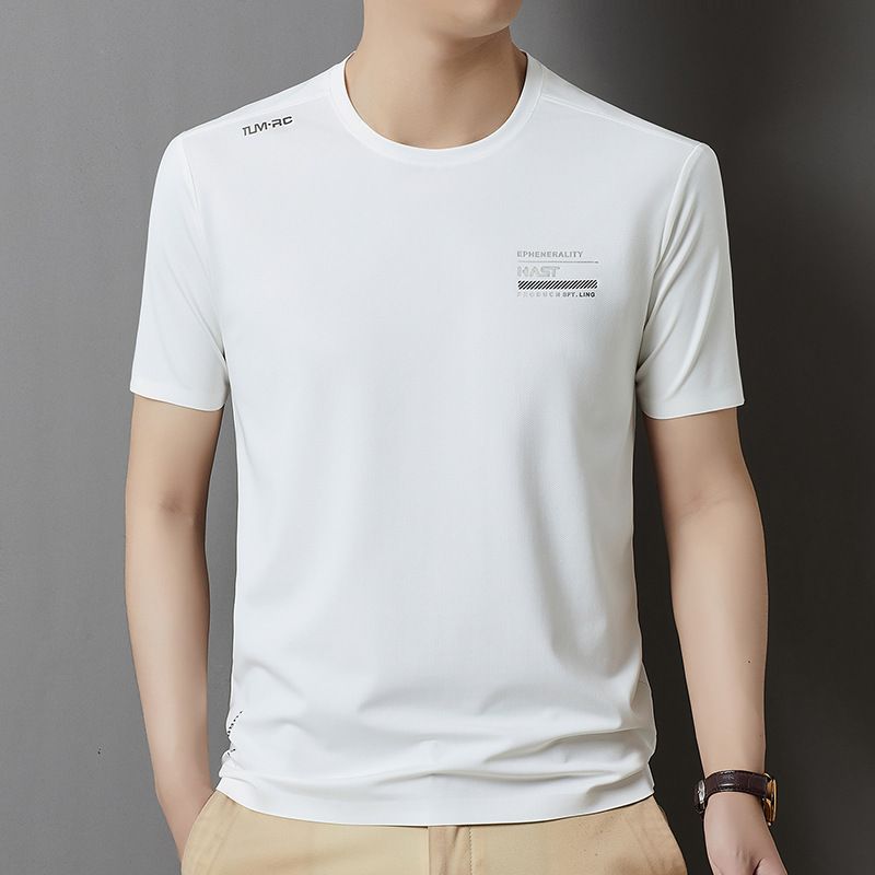 Factory Good quality Sublimation white polyester shirt 100% polyester shirt cotton feel Dye sublimation t shirt blank T-Shirts