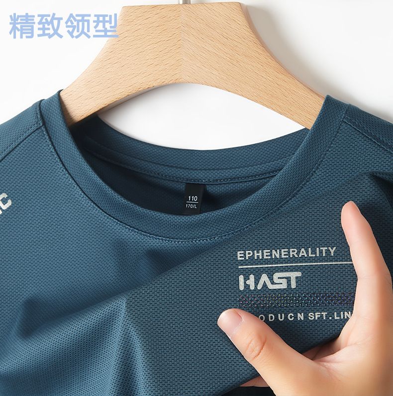 Factory Good quality Sublimation white polyester shirt 100% polyester shirt cotton feel Dye sublimation t shirt blank T-Shirts