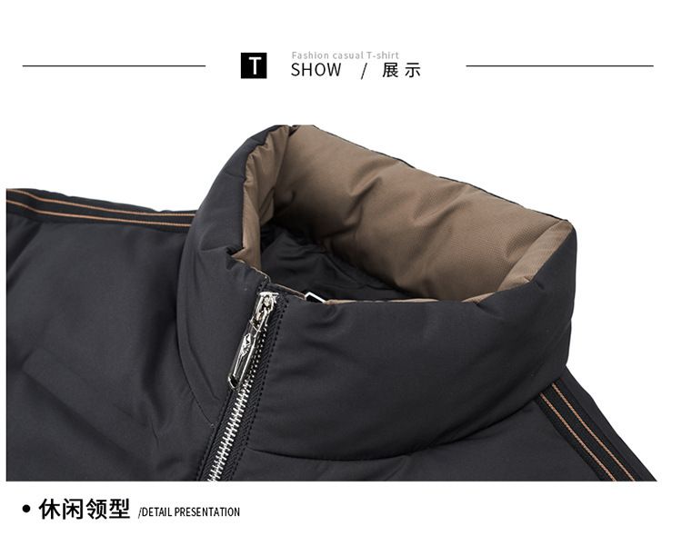 New Men's Bomber Jacket Men's Down Jacket Men's Winter Jacket Cheap Custom Outdoor Woven Fabric Winter Outerwear Coats