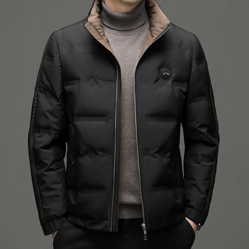 New Men's Bomber Jacket Men's Down Jacket Men's Winter Jacket Cheap Custom Outdoor Woven Fabric Winter Outerwear Coats