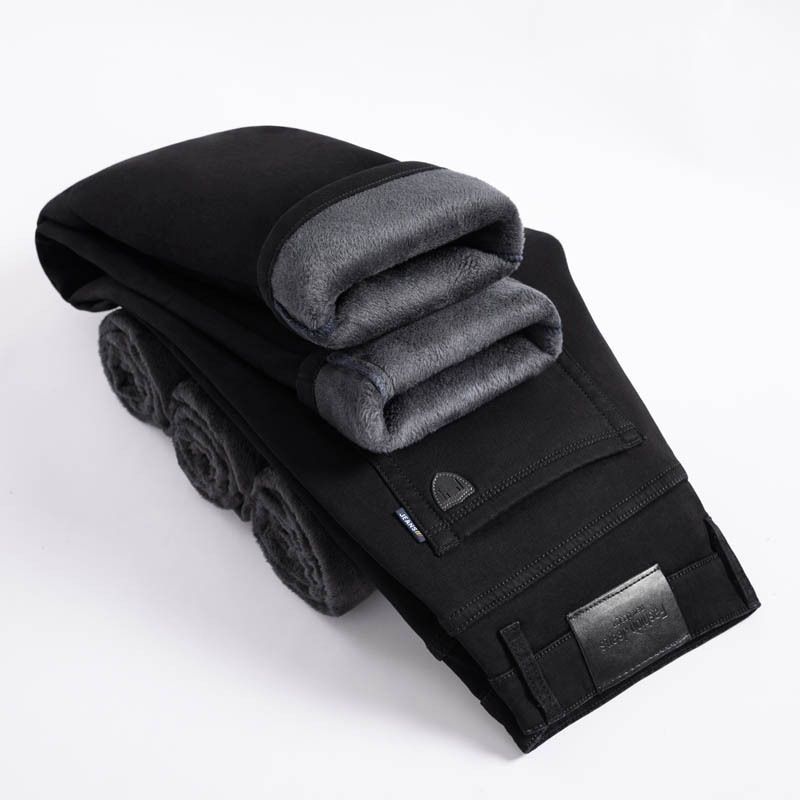 Stretch casual business casual pants Men slim fit straight leg pants Men's quality soft breathable loose men's pants Casual