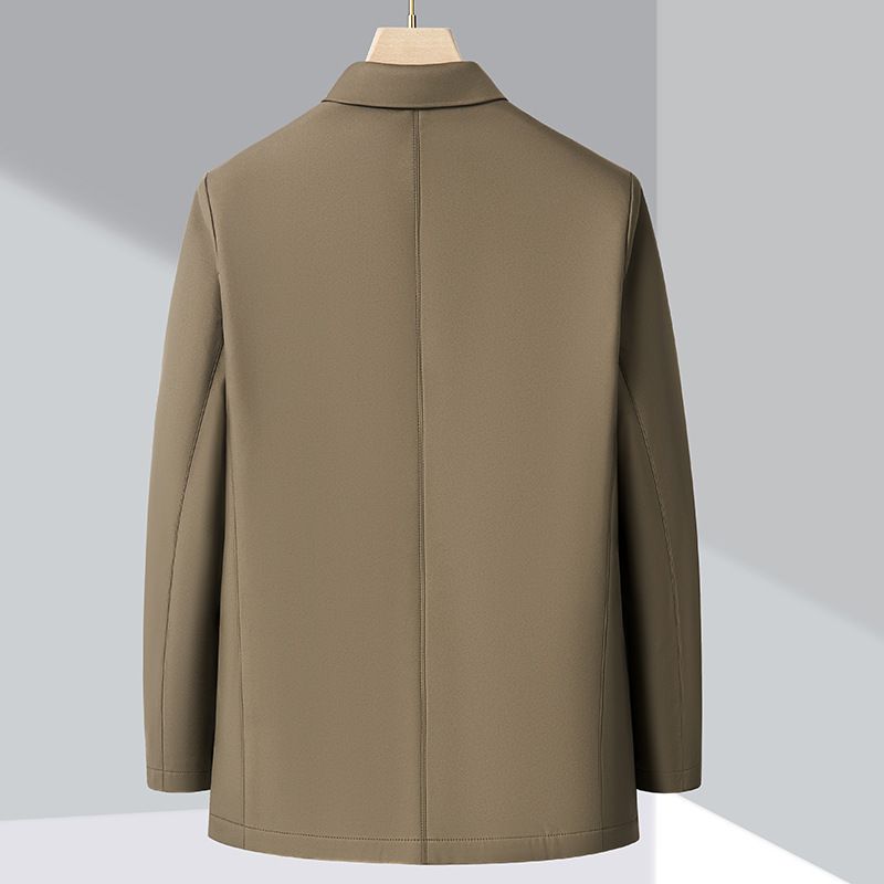 Jacket Men Loose Fitting Style Business Suit Work Jacket Men Italy Woven Blank Men'S Jacket Coats Company  Coats