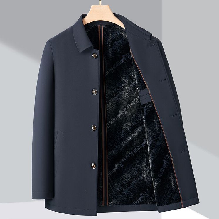 Jacket Men Loose Fitting Style Business Suit Work Jacket Men Italy Woven Blank Men'S Jacket Coats Company  Coats