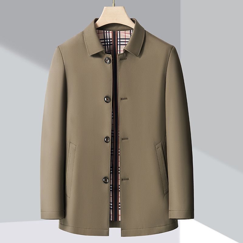 Jacket Men Loose Fitting Style Business Suit Work Jacket Men Italy Woven Blank Men'S Jacket Coats Company  Coats