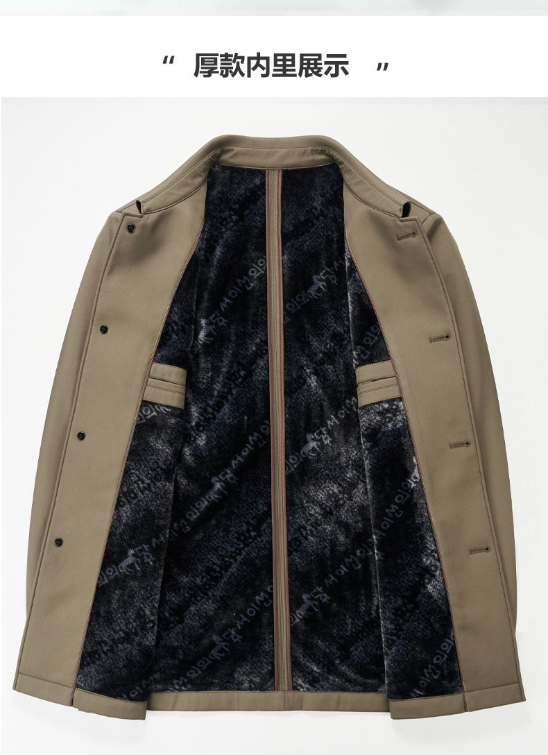 High Quality Luxury Jacket Men Loose Fitting Style Business Suit Work Jacket Men Italy Woven Blank Men'S Jacket Coats Company  Coats