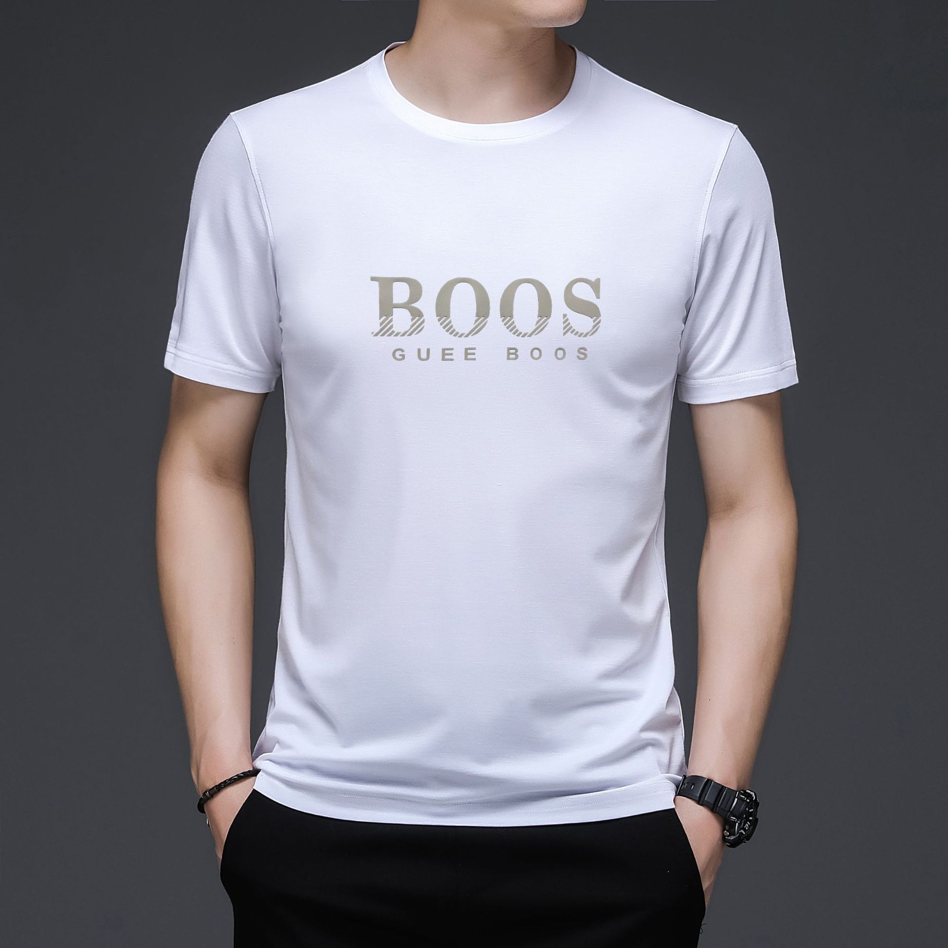 Designer catalog wholesale women's White summer tee shirt luxury tshirts designer cotton T-shirts for men brand t shirt