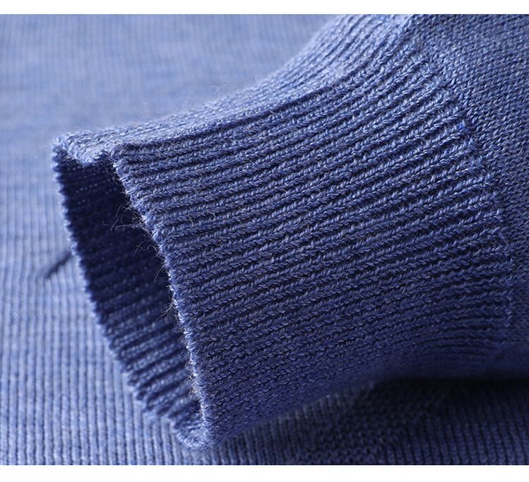 Man's new arrival round neck long sleeve custom fit XXXXL high quality wool T-Shirts