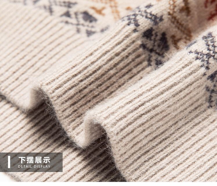 Wholesale Boys' Nylon Pullover Sweater Winter Warm and Thick for 7-10Y Kids Sweaters