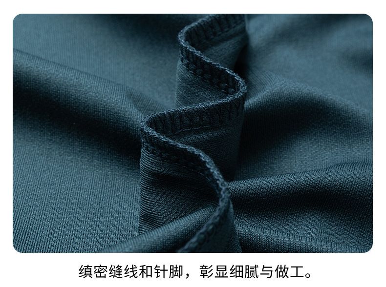 Spring and Autumn New Round Neck Waffle Transparent Pressure Label Craftsmanship Men's T-shirt Long Sleeve Customizable   T-Shirts