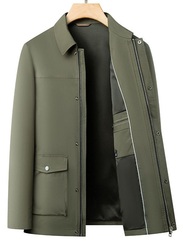 Men Casual Blazers Jacket Men Cashmere Coat British Stylish Vintage Solid Blazer Male Business Slim Fit Double-sided Wool Jacket Coats